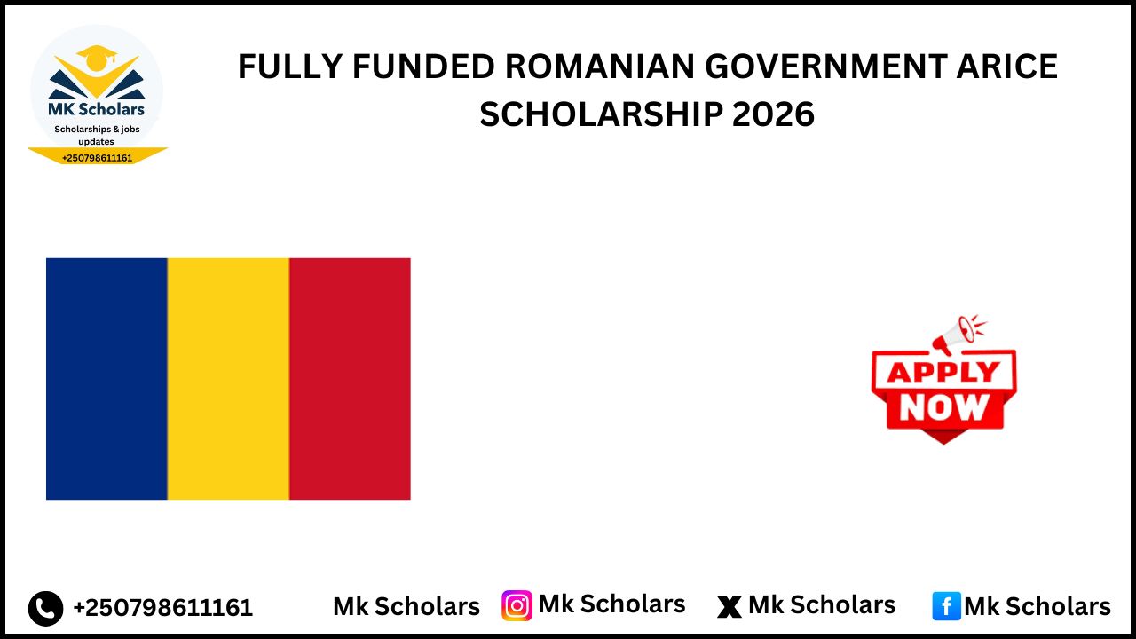 FULLY FUNDED ROMANIAN GOVERNMENT ARICE SCHOLARSHIP 2026